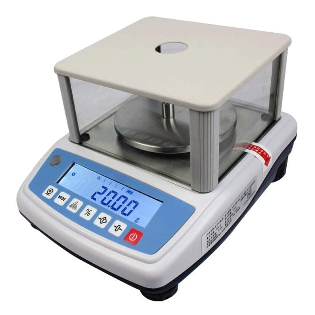 0.001g High Precision Jewelry Scale Digital Accurate Analytical Electronic Balance Data Transmission Laboratory Multifunctional Weighing For Gold (Color : NHB-1500g0.02g, Size : 25x20x8.5cm)