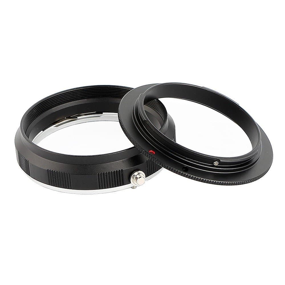 58mm Macro Reverse Adapter Ring and Rear Lens Mount Protection Ring for Canon EOS EF Mount 58mm Filter Thread Lens