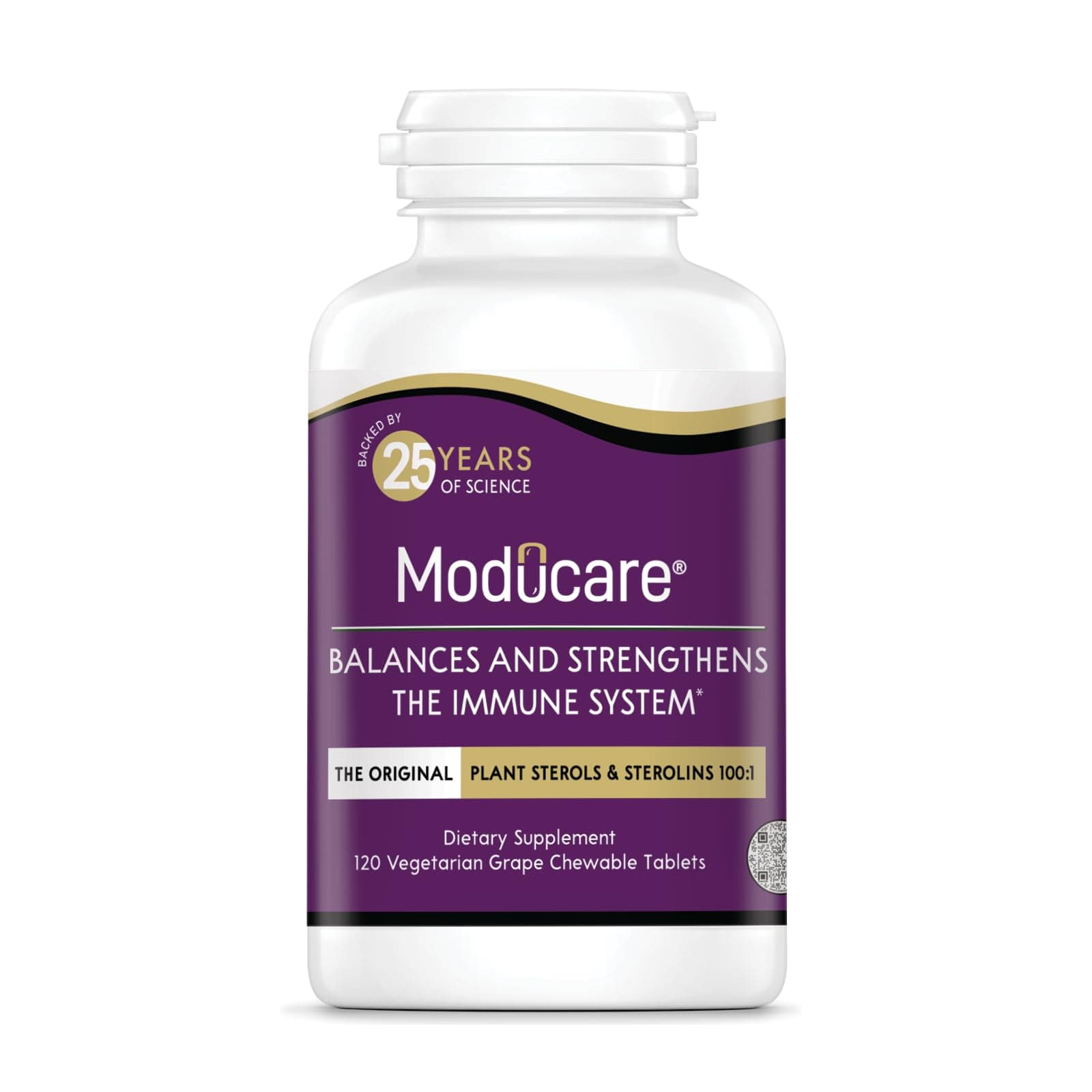 Moducare Immune System Support Grape - 120 Chewable Tablets