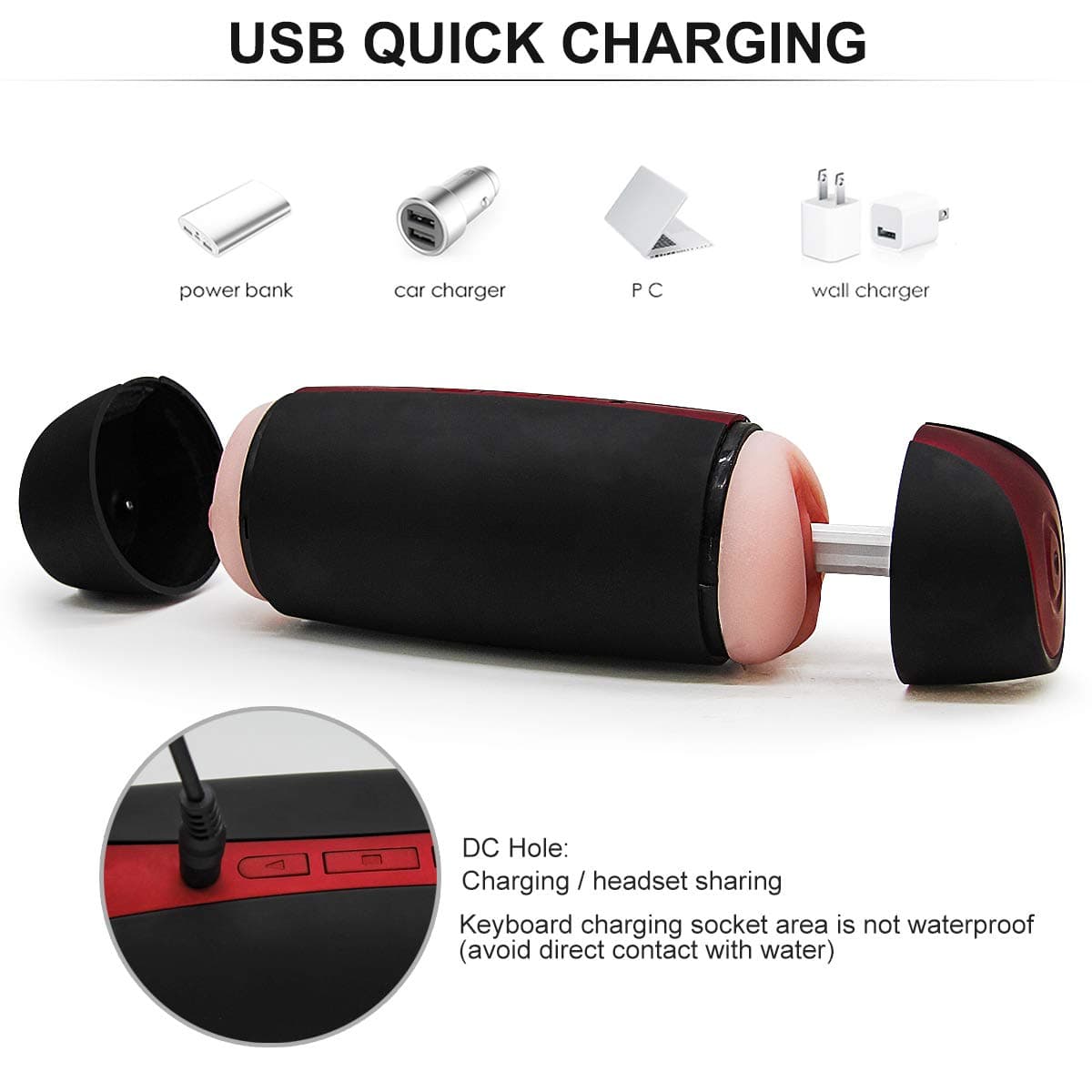 Automatic Piston Cup Electric Thrusting Machine Underwear for Men Sucking Handfree Male Ṃásturbátor for Man Oral Sucker Deep Throat Moaning Real Ᵽússy Pocket Sleeve Stroker for Men,H-09