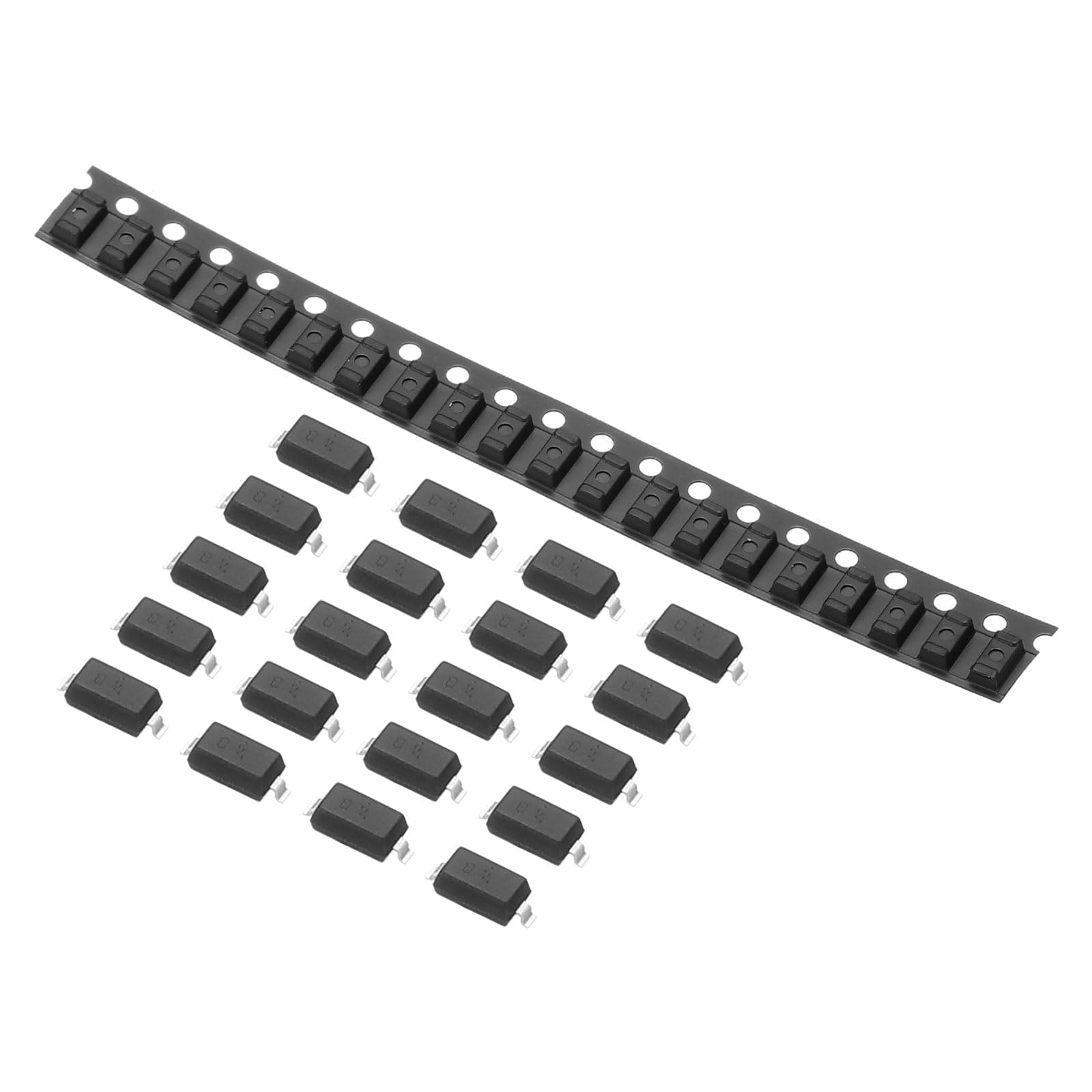 PATIKIL Zener Diode Assorted Kit, 20 Pcs 0.35W Surface Mount Diode 12V SOD-123 for Production, Experiments