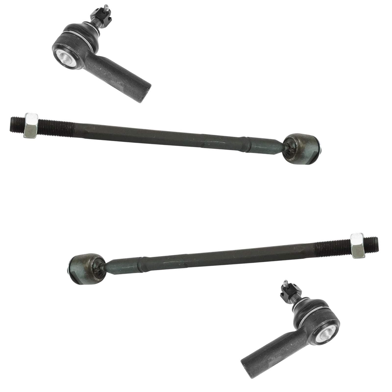 TRQ Front Tie Rod Set Compatible with 1999-2003 Lexus RX300