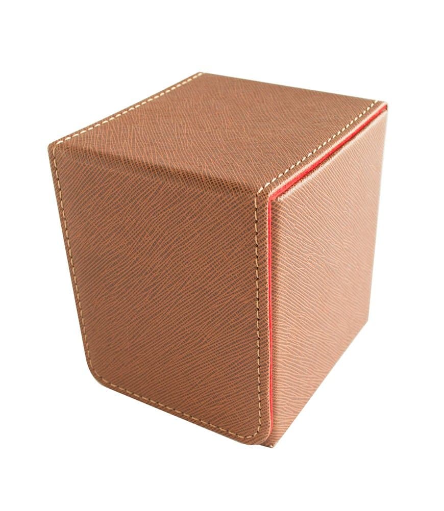 Dex Protection - Small Magnetic Flip Deck Box - Creation: Urth (Brown)
