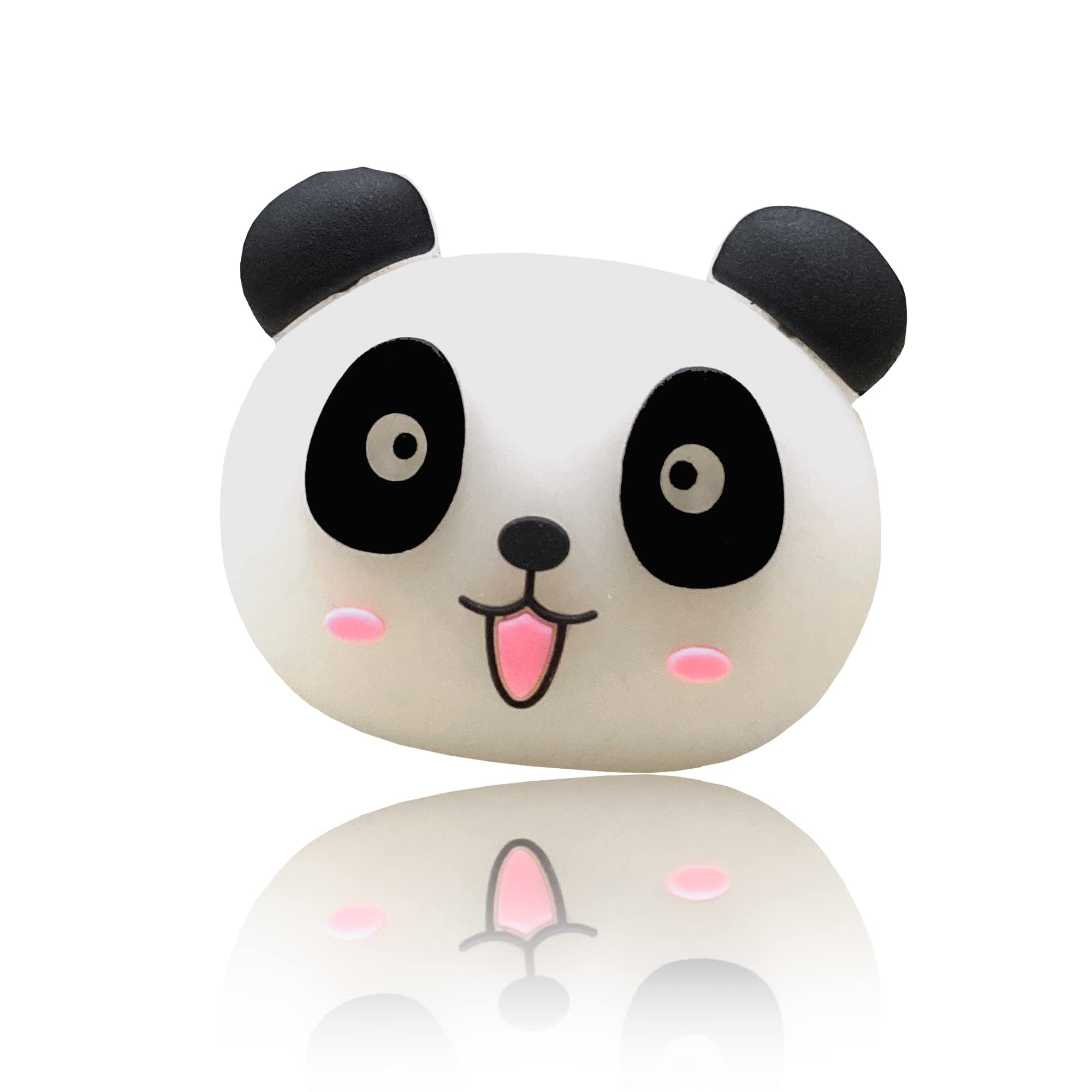 Cable Cord Protector - Bites onto Your Charger Cable to Protect from Fraying (Fluffy Panda)