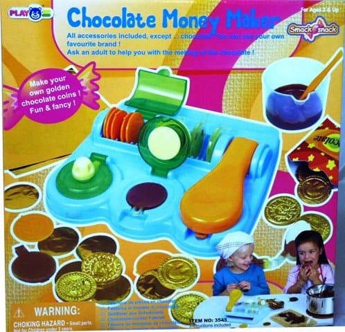 Chocolate Coin Money Maker Toy