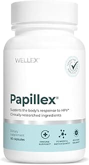 Papillex Dietary Supplement Tablets All Natural Immune Support - Immunity Defense - Best Immune System Booster - Organic 60 Capsules Bottle (Single Bottle)