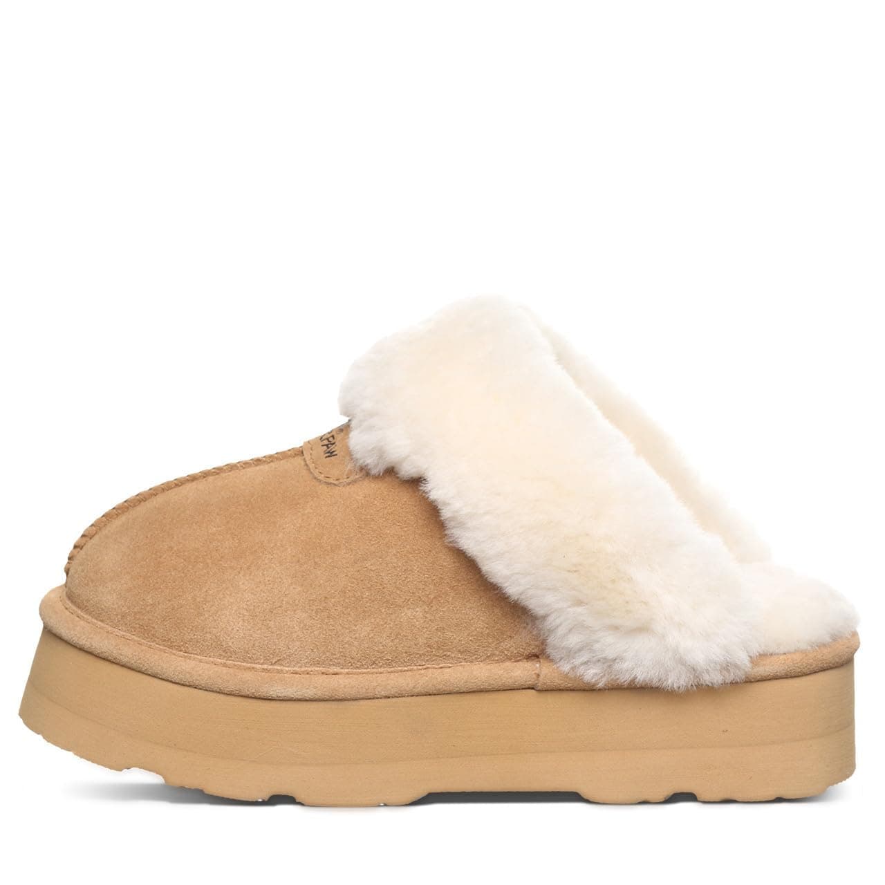 bearpawWomen's Retro Loki Iced Coffee Solid Size 9 | Women's Slipper | Women's Shoe | Comfortable & Lightweight