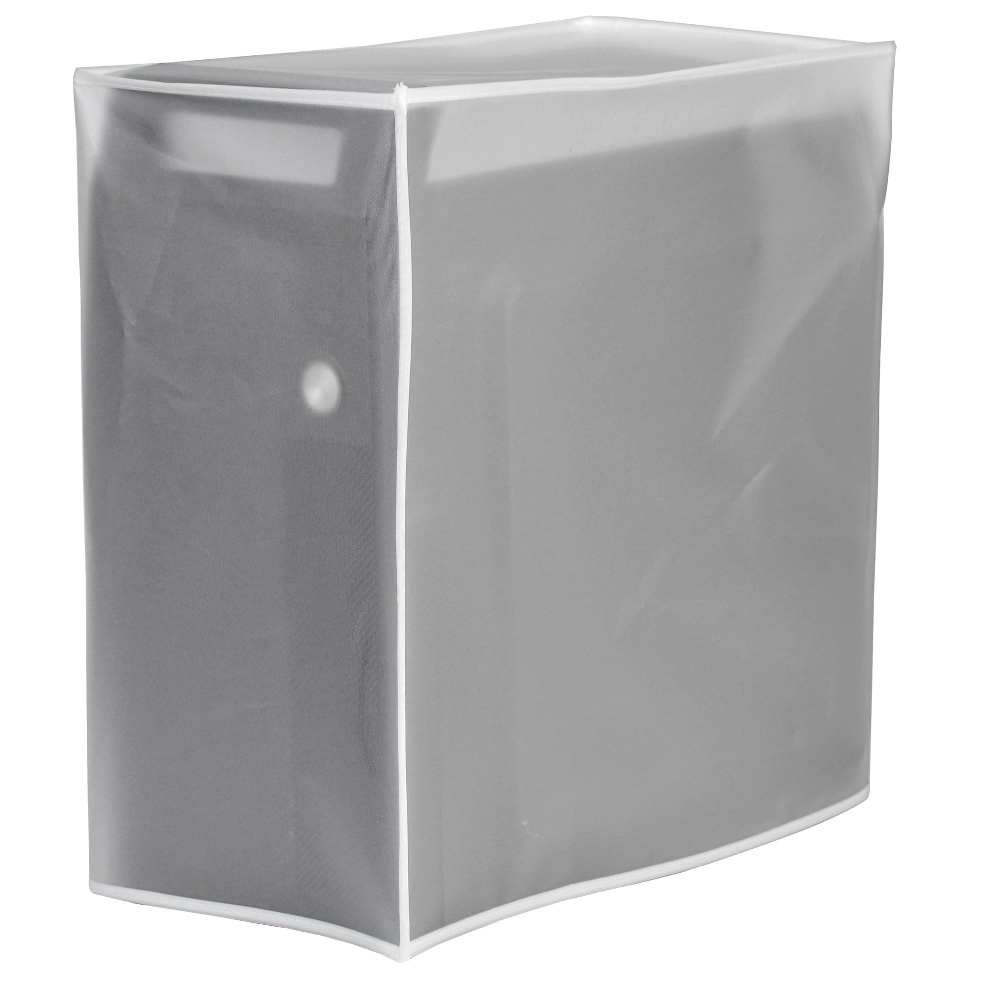 CPU Dust Cover See-Through Lightweight Waterproof Computer Desktop Gaming PC Mid-Tower Full Body Protective Case - Medium Size