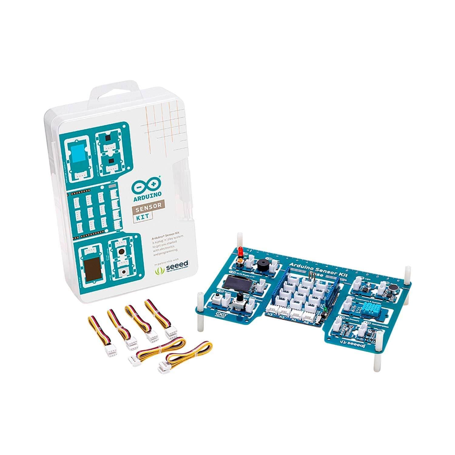Arduino Sensor Kit - Base [TPX00031] - Essential Sensors for Beginners, Includes 10+ Sensors for DIY Projects & Learning