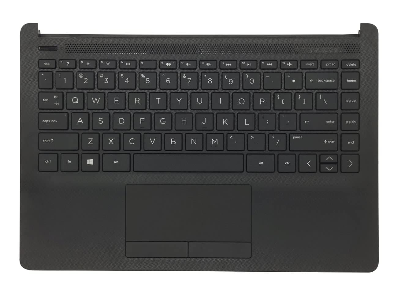 Replacement for HP 14Z-DK 14-DK 14-CF 14S-CF Laptop Upper Case Palmrest Touchpad with Keyboard Assembly L91187-001 6070B1751302 Jet Black