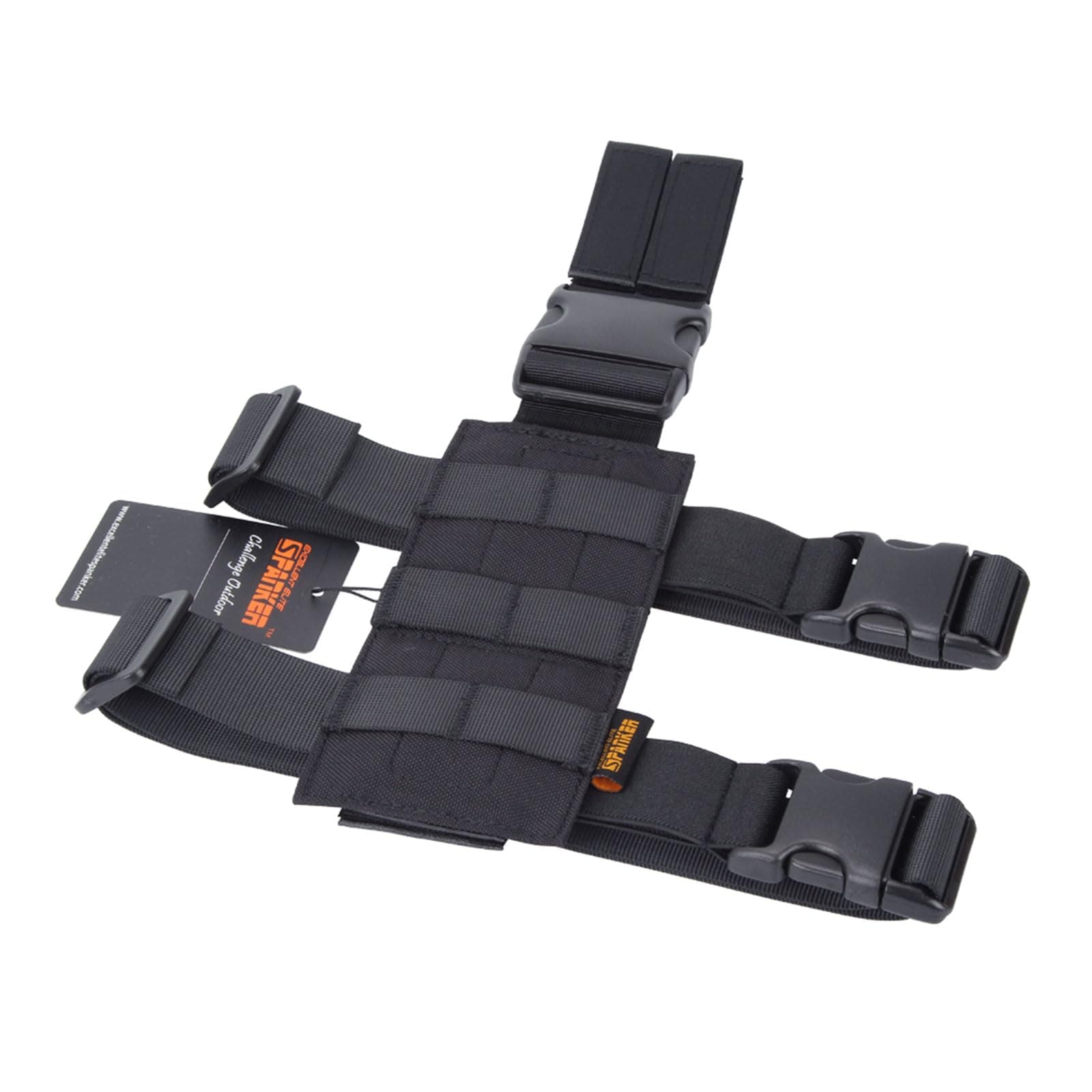 EXCELLENT ELITE SPANKER Tactical Drop Leg Holster Molle Leg Platform Left or Right Nylon