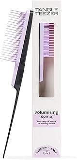 Tangle Teezer Ultimate Volumizer & Back combing-Black/Lilac