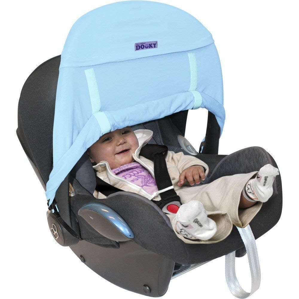 Dooky Zero + Car Seat Shade - Baby Blue