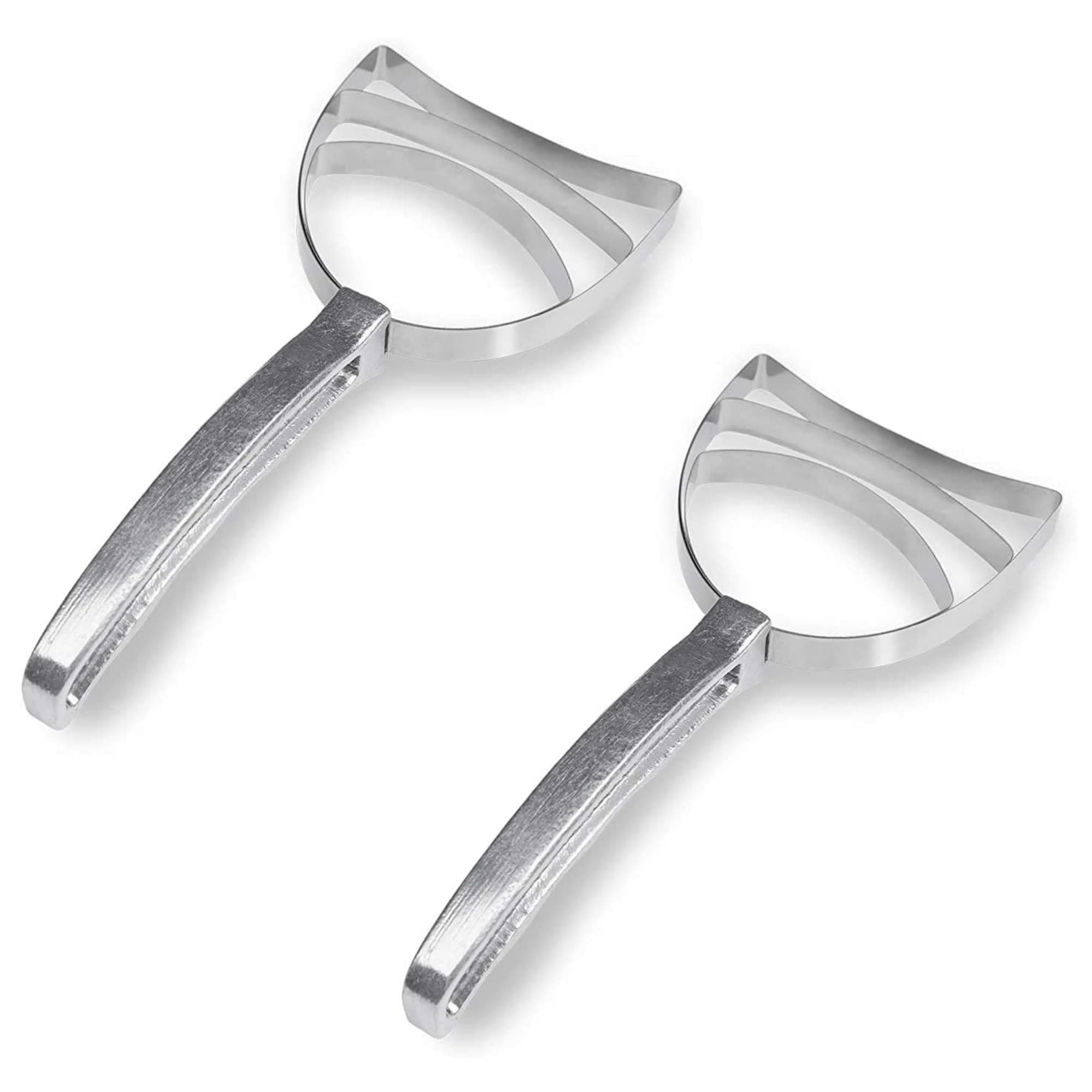 BOLEX Professional Square Stainless Steel Bone Dust Scraper- Catering kitchenware Square Bone Dust Remover (2 Pack)