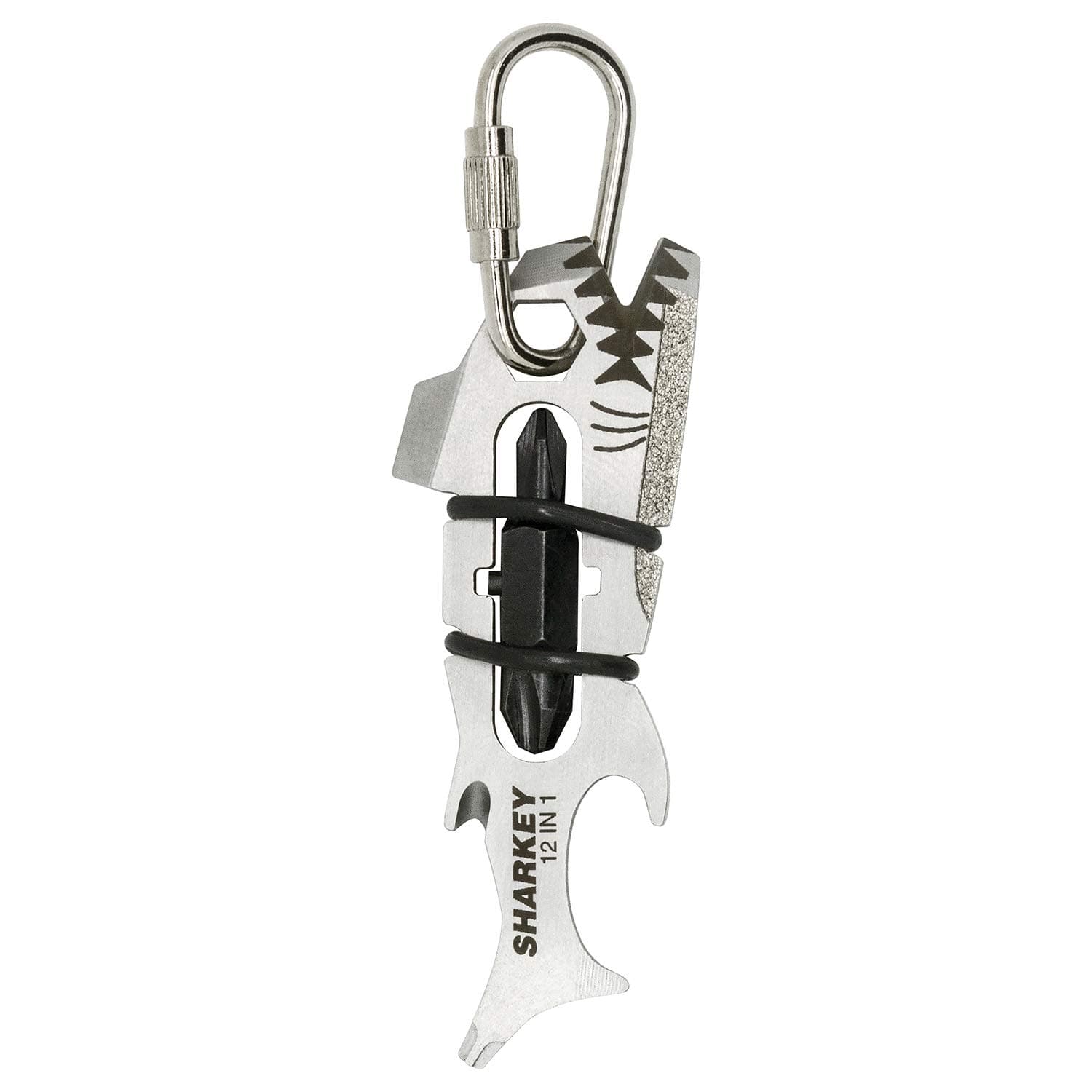 TU214 Sharkey, 12 in 1 Multitool, Silver, One Size