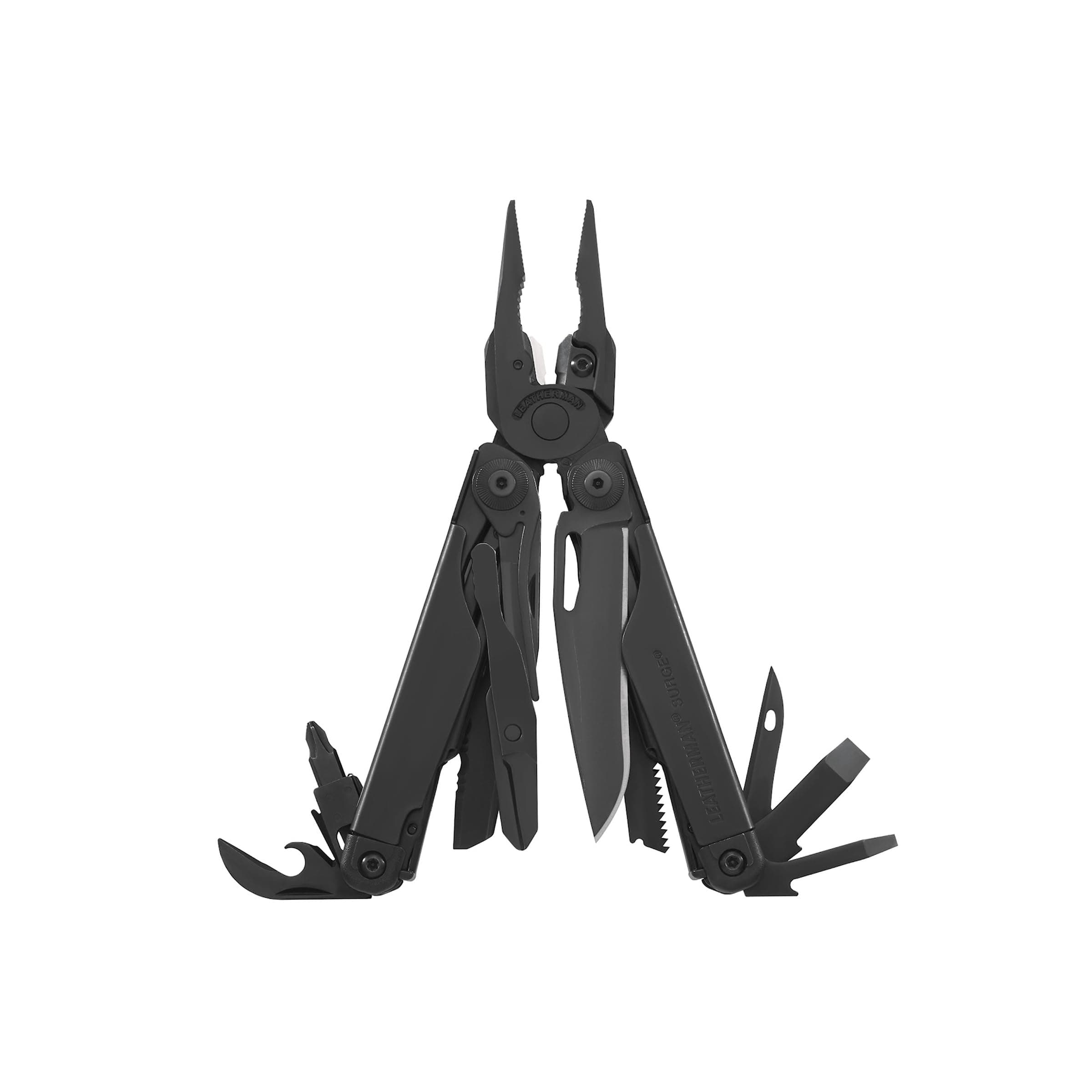 Surge, 21-in-1 Heavy-Duty Multi-tool for Work, Home, Garden, DIY & Auto, Black with MOLLE Sheath