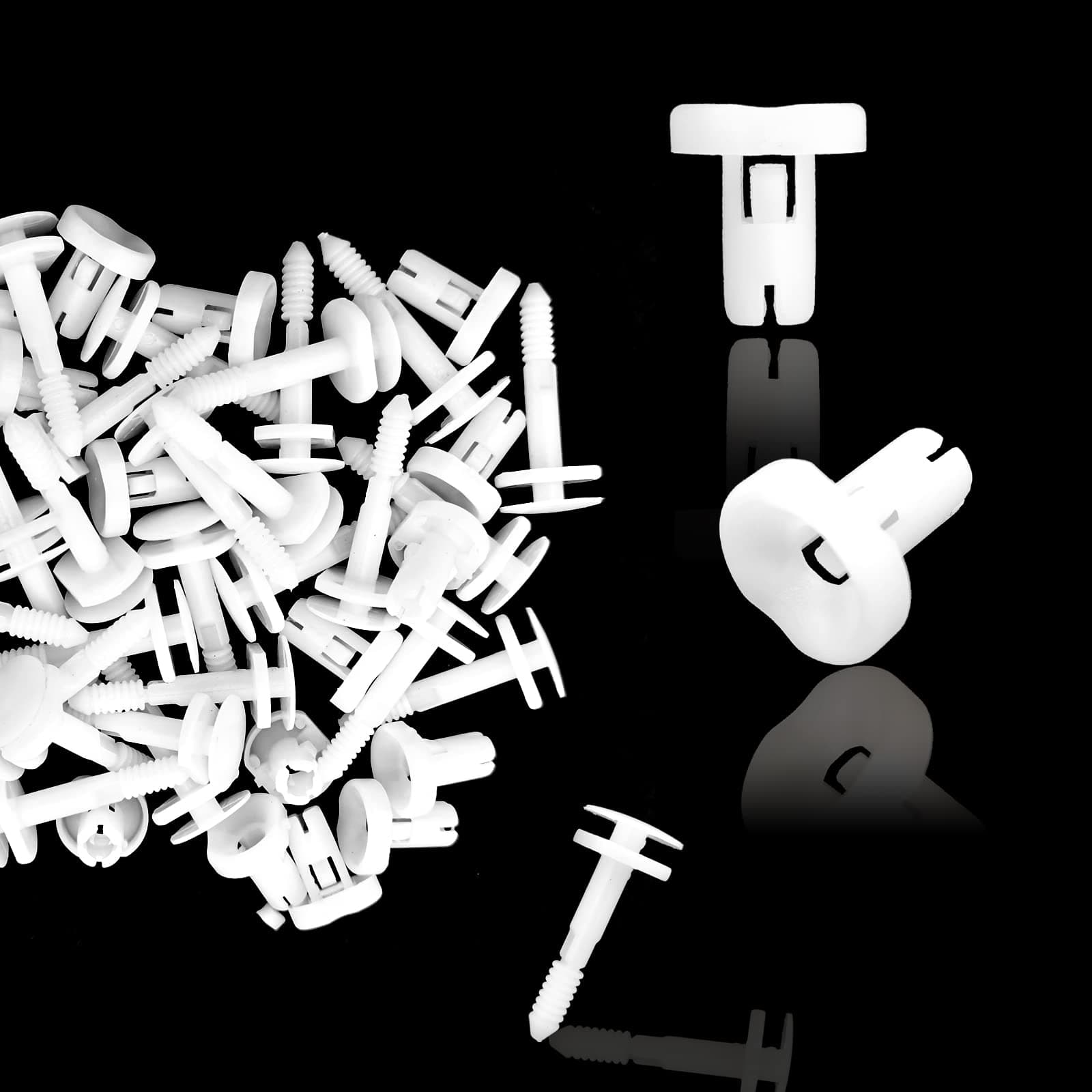 20Pcs Door Panel Retainer Clips OEM 15960325 Replace LH LHS Nylon Clip Plastic Retainers Fasteners Push Type Push Pin Screws Compatible with Chevy Suburban Tahoe C1500 C2500 C3500 K1500 K2500 K3500