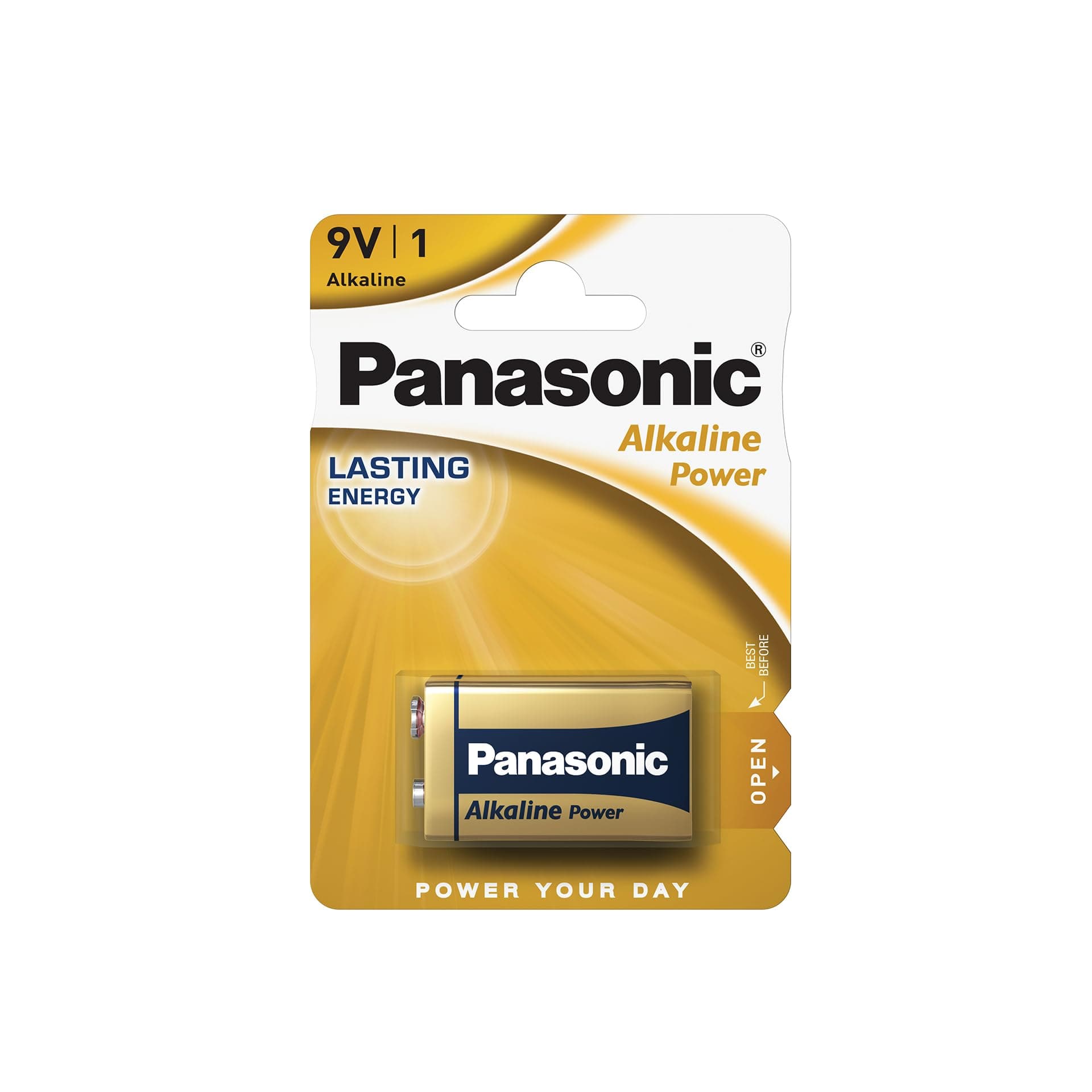 Panasonic 6LR61 9V Alkaline Power Battery