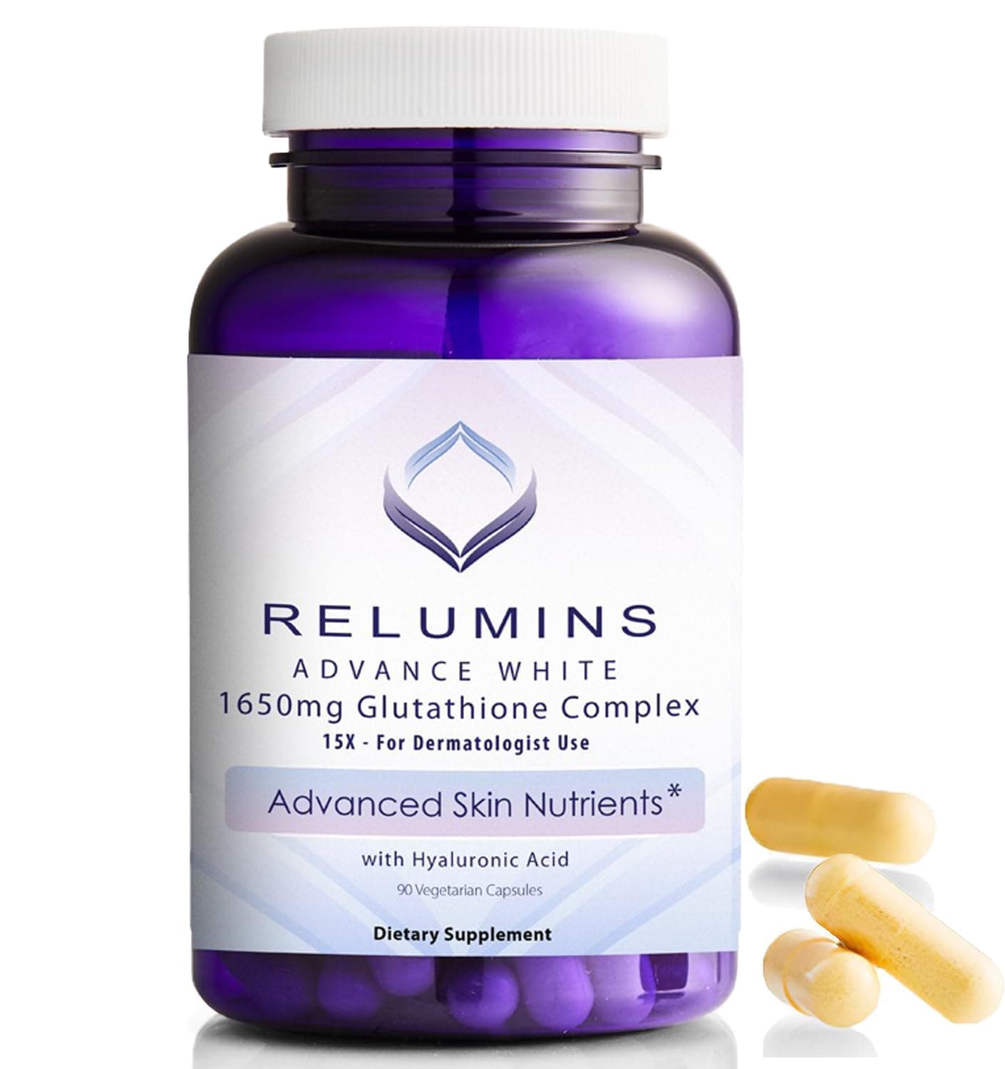 Advance White Glutathione Complex Skin Nutrients (1650mg)