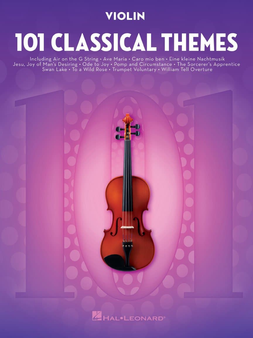101 Classical Themes for Violin – Instrumental Folio | Essential Violin Sheet Music Collection | Hal Leonard Violin Solo Book