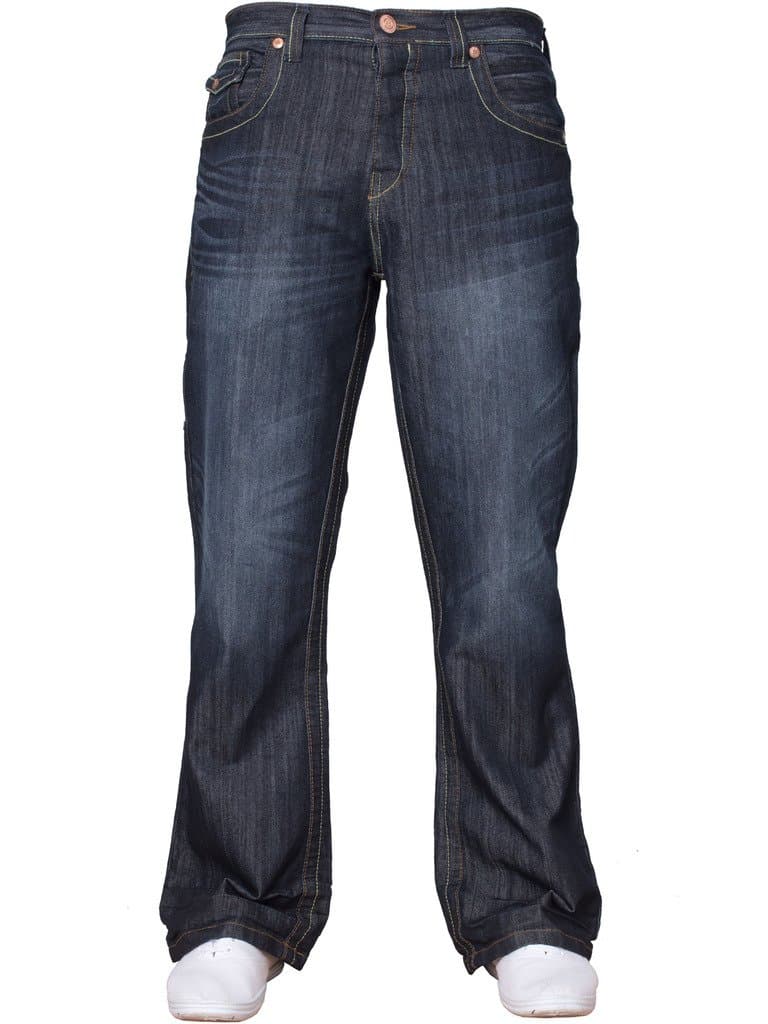 APTMen's Blue Bootcut Flared Work Casual Jeans Size 30-34