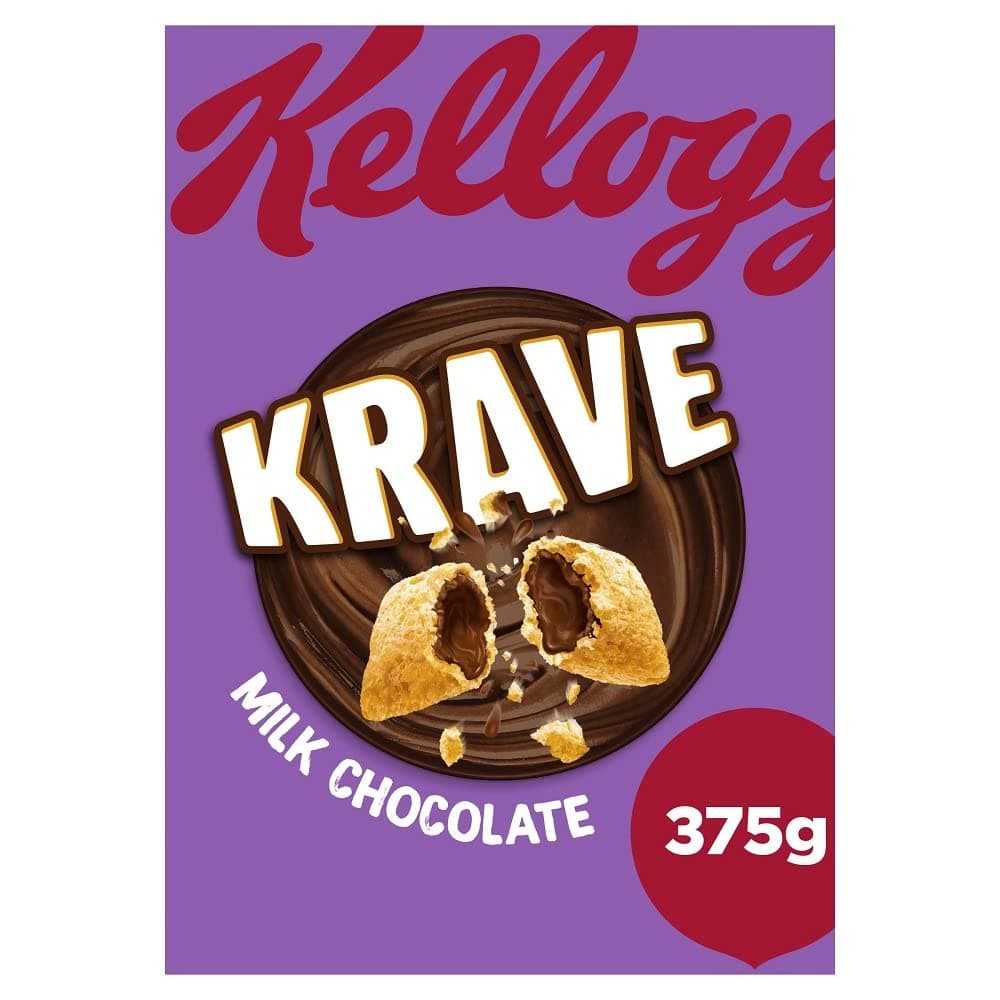 Krave Milk Chocolate Cereal Shells 375 g