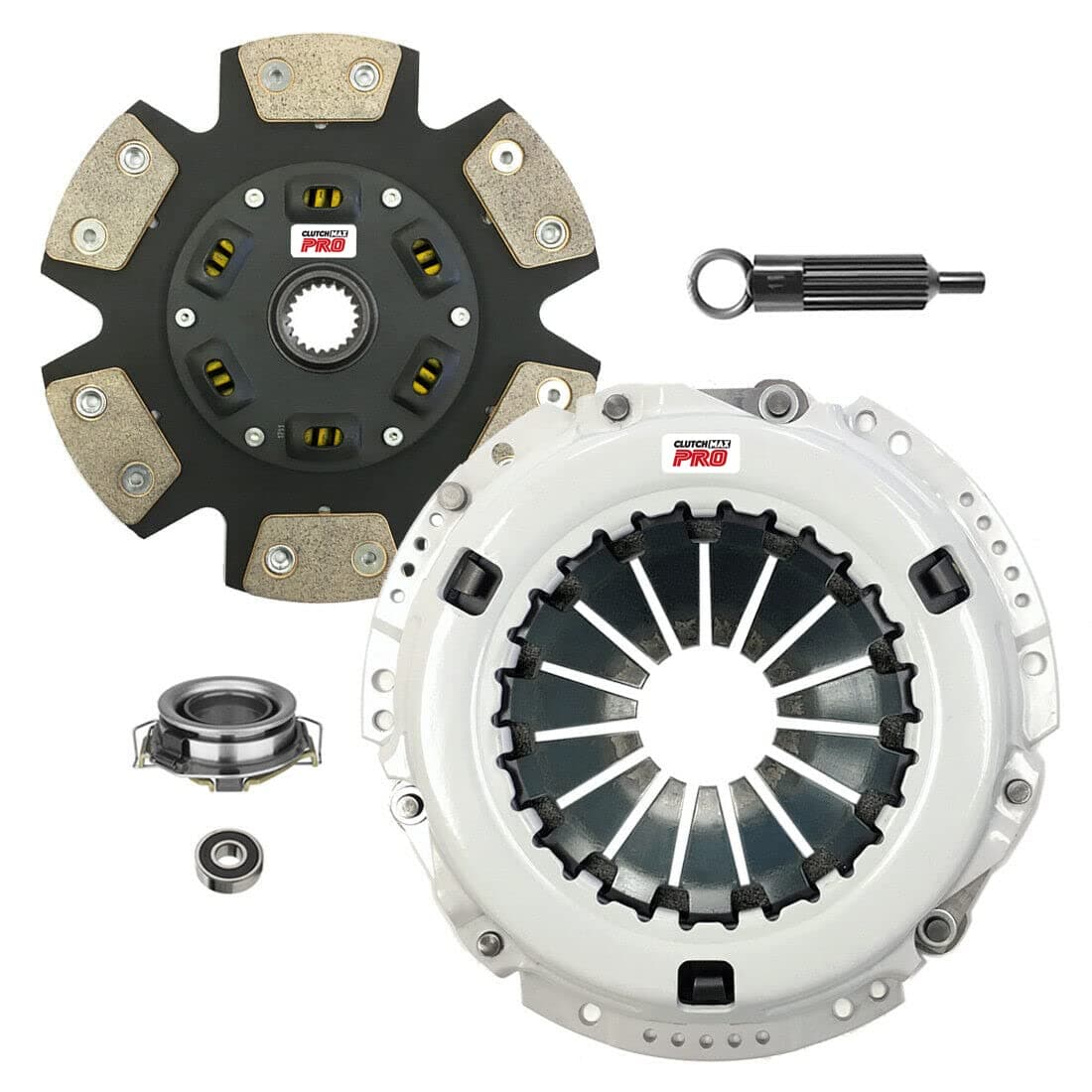 ClutchMaxPRO Performance Stage 3 Clutch Kit Compatible with 1992-2001 Camry 1988-1993 Celica All-Trac GTS 1991-1995 MR-2 Turbo 1991-2001 Solara 2.0L 3.0L 1MZFE 3SGTE (CP16062HDC-ST3)