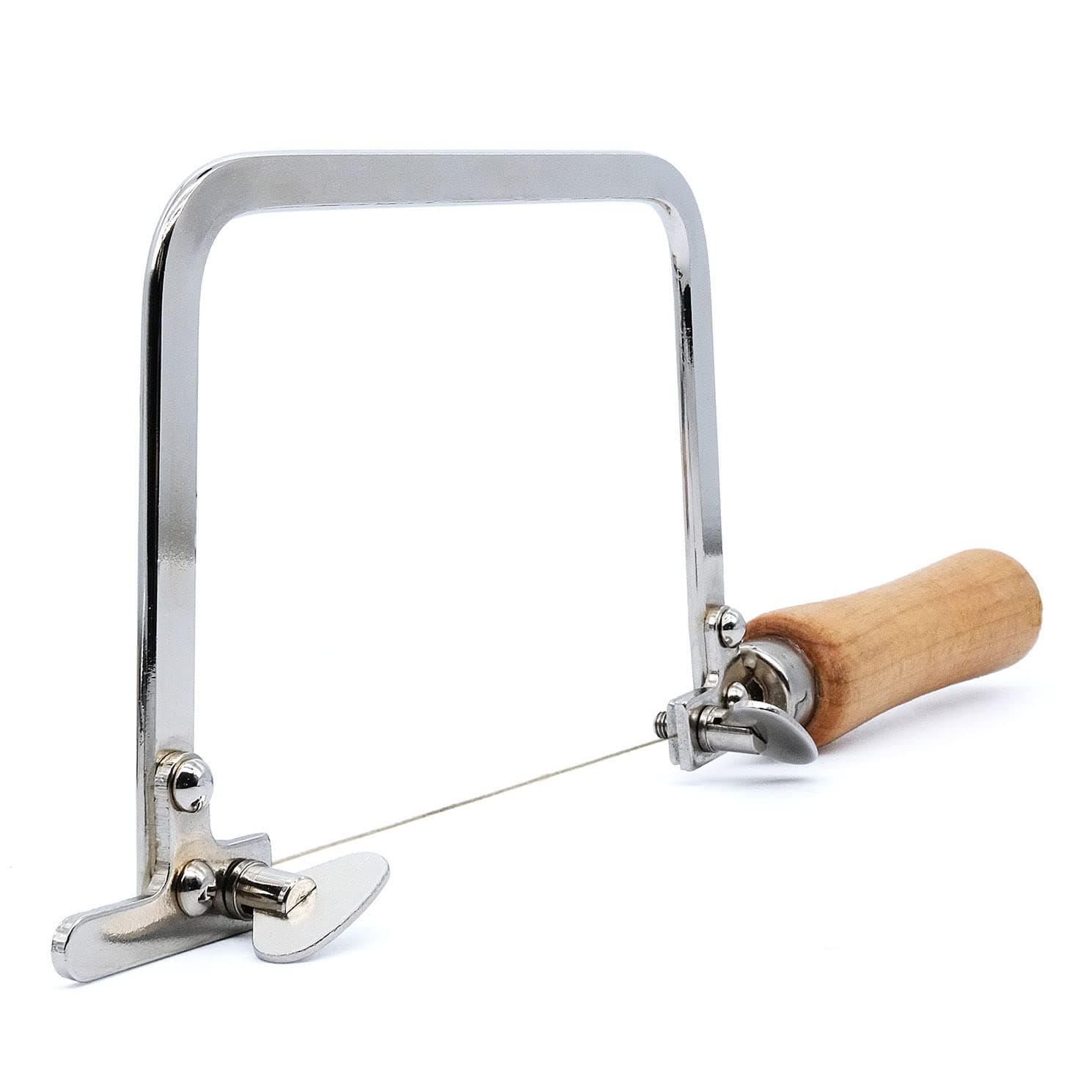 0.6mm Diamond Wire Hand Saw with Steel Frame Coping Saw for Jade Marble Granite Metal Glass Ceramic