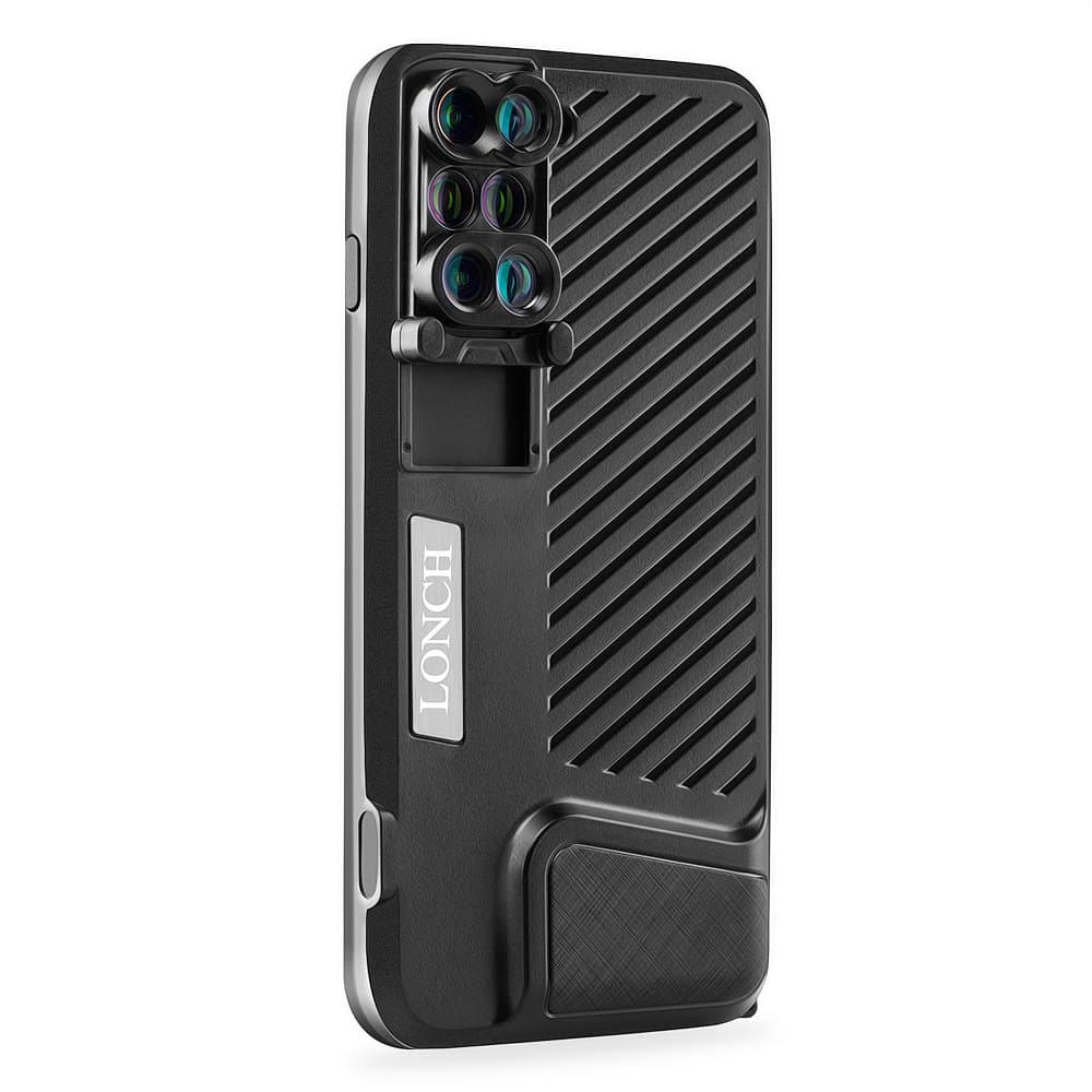 Lonch iPhone Lens 7 Plus, Kit 6-in-1 Dual Optics Lens System for iPhone 7 Plus: Fisheye, Telephoto, Wide-angle, Macro and Super Macro (Black)