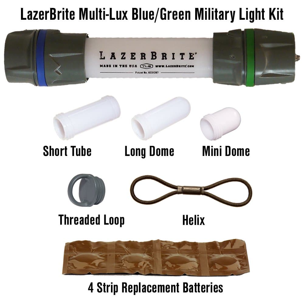 Multi Lux Blue/Green Military Light Kit Y