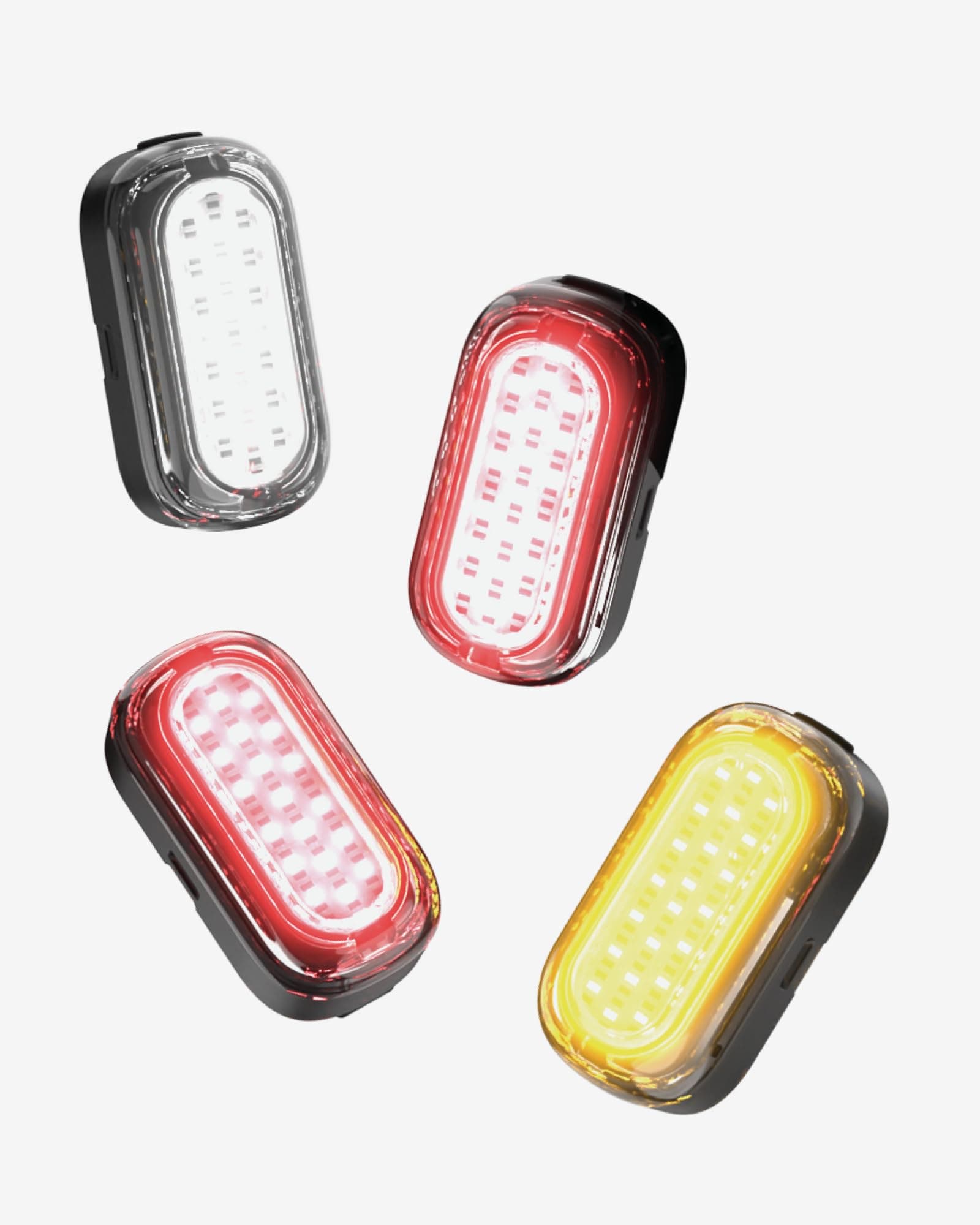 Firefly Mini Smart Bike Light System,Sync Turn Signal & Brake Lights, Rechargeable LED Front & Rear Lights with Custom Brightness, Flash Patterns, Bicycle Accessories for Night Riding