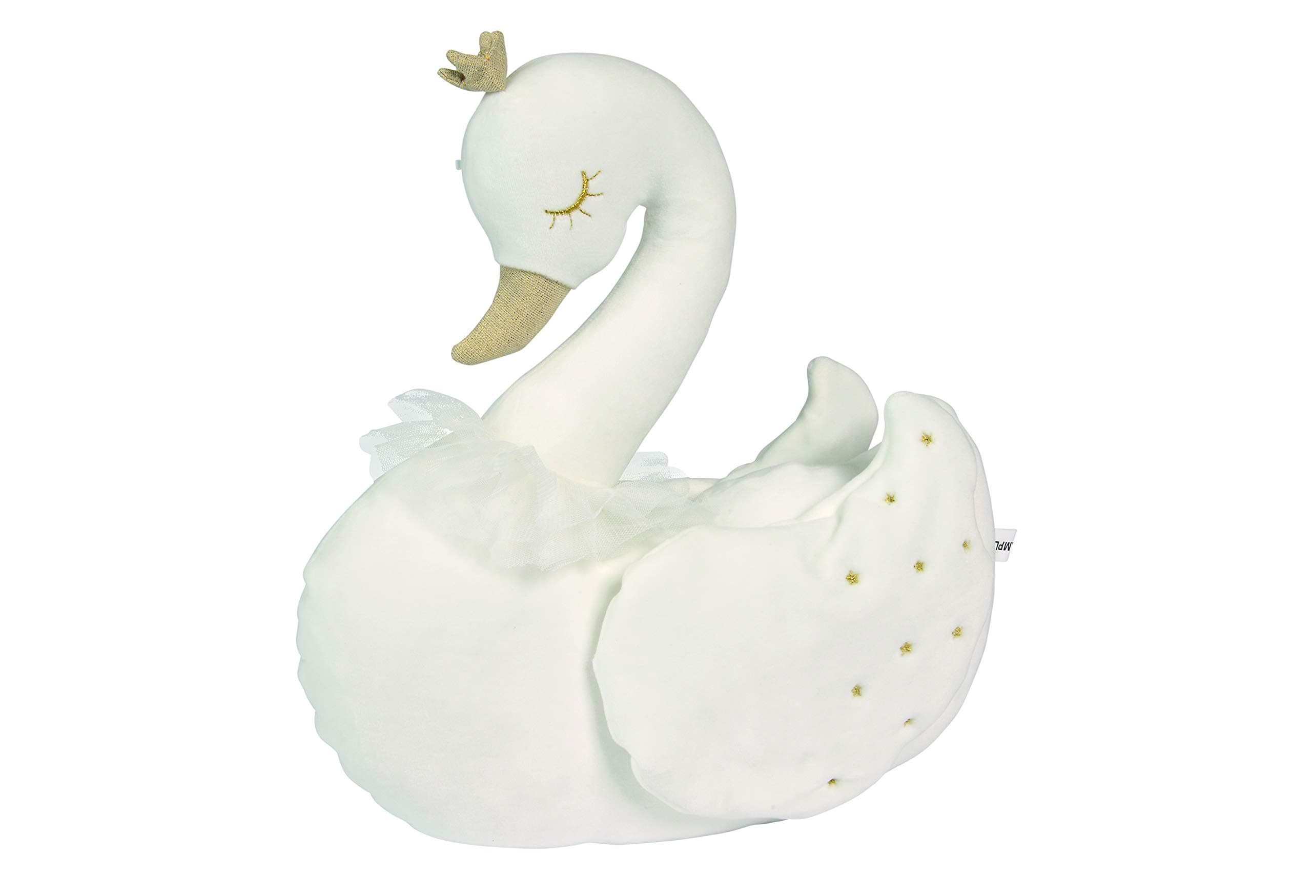 NICOTOYCUSHION WHITE SWAN (HT)