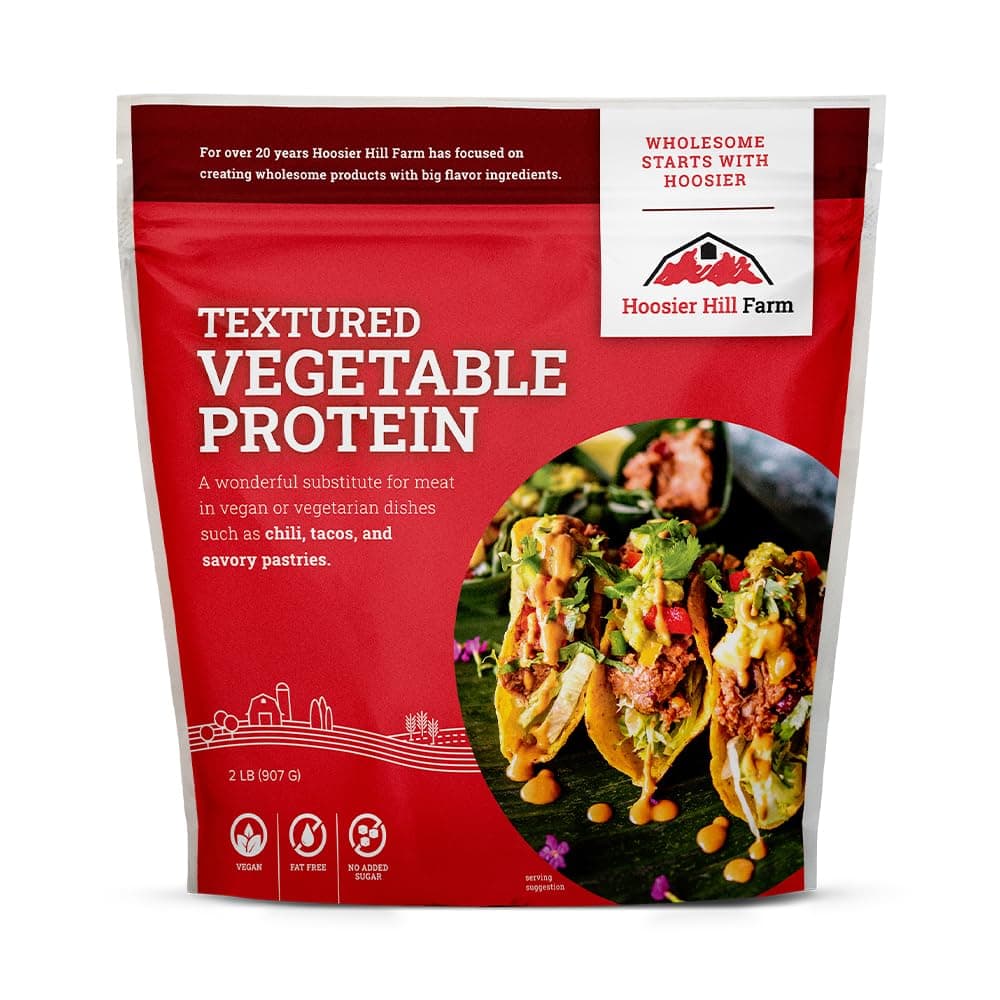 Textured Vegetable Protein, 2LB (Pack of 1)
