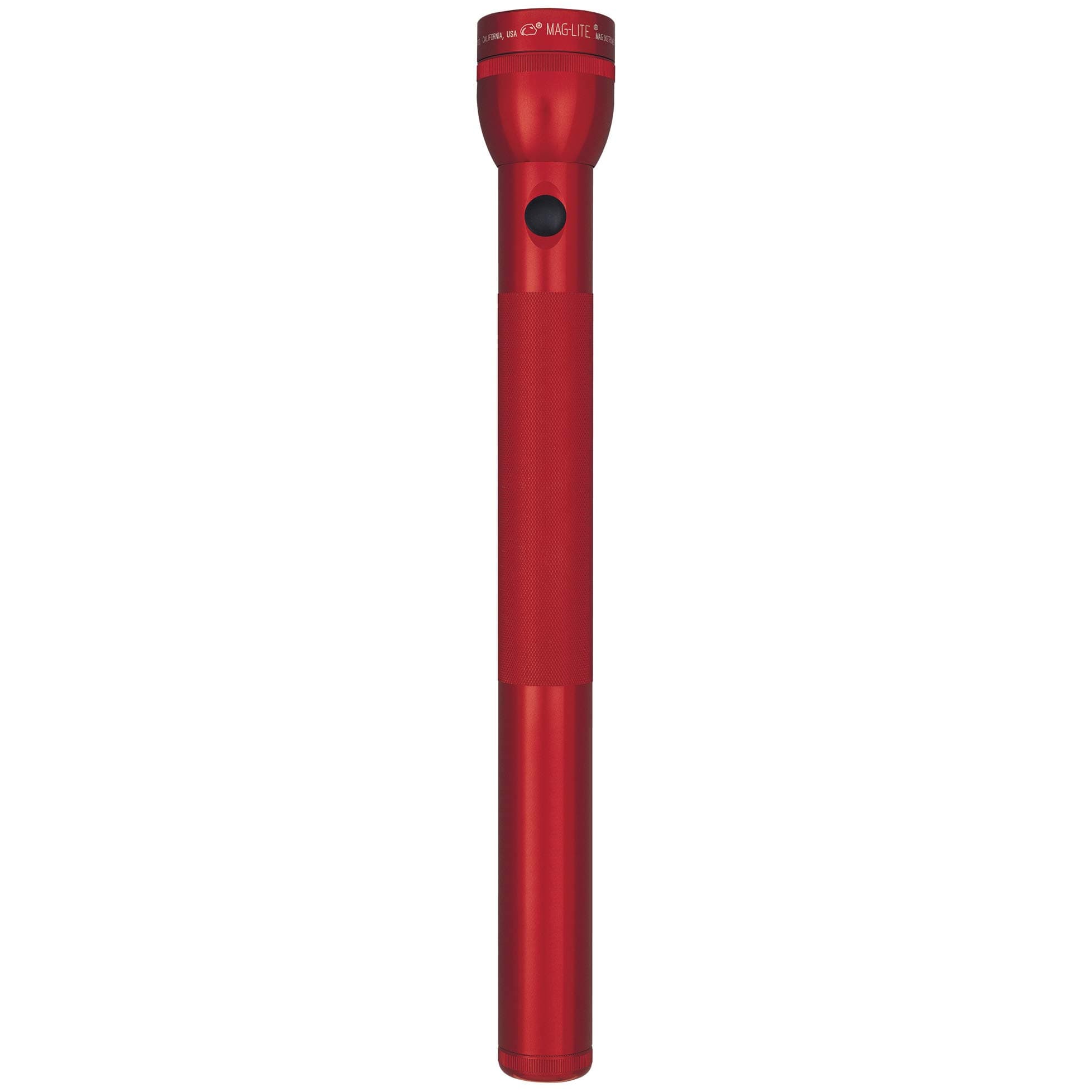 Maglite Heavy-Duty Incandescent 5-Cell D Flashlight in Display Box, Red