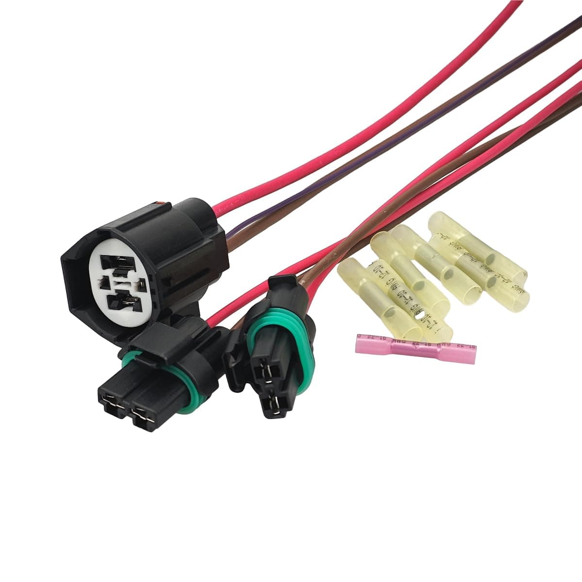 AITKEN Cooling Fan Control Module Connector Plug Wire Harness for RANGE ROVER EVOQUE FREELANDER Ford Galaxy/Mondeo/Edge/Lincoln MKX/Volvo XC70 XC60 V70 V40 S80 S60/Jaguar X-Type Ref #7T4Z-8B658-B