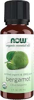 Now Foods Pure & Organic Essential Oil Bergamot 1 Fl. Oz.