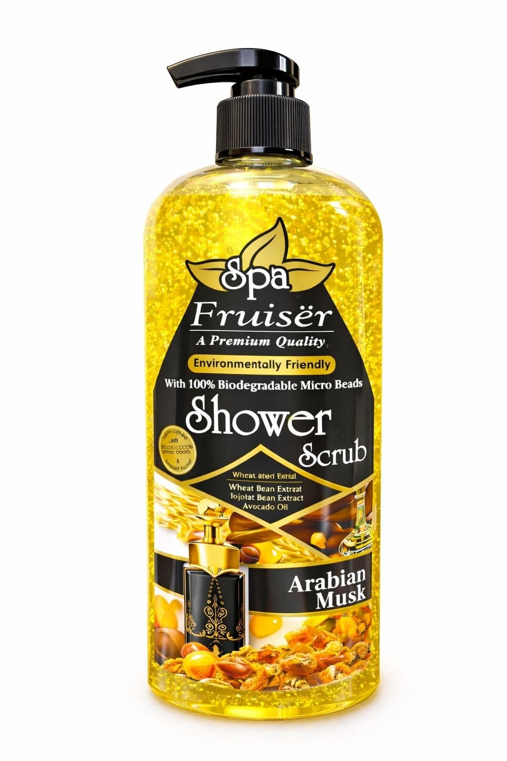 Spa Shower Scrub Arabian MUSk, 730Ml