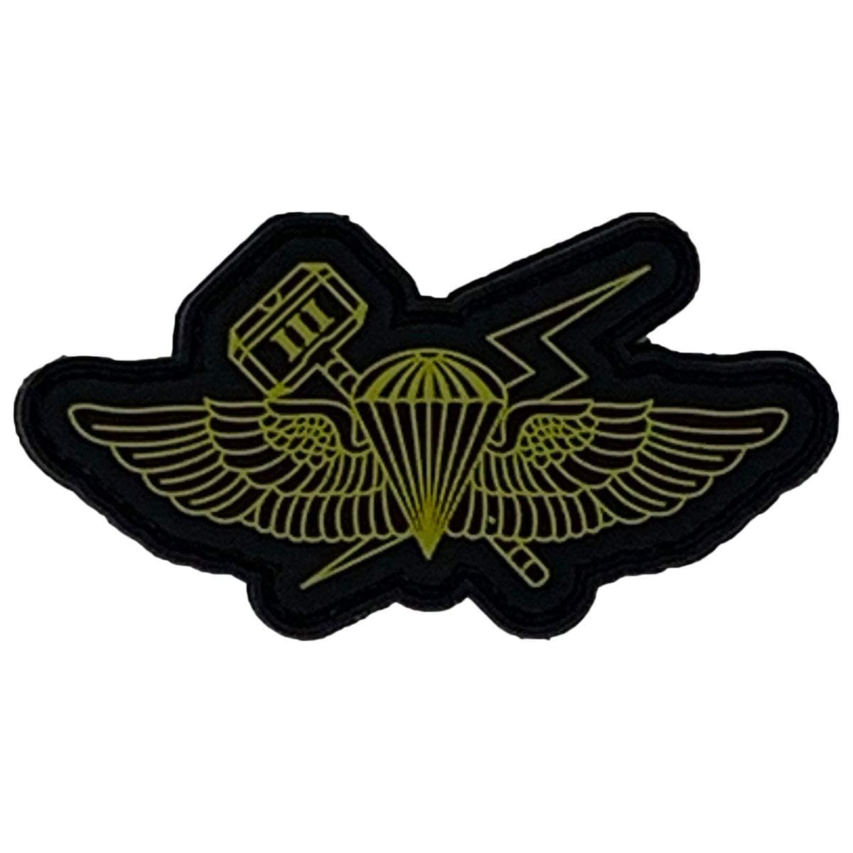PatchOps Marine Corps 3rd Anglico Jack PVC Tactical Morale Patches (3rd Anglico Jack)