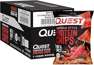 – Nutrition Protein Chips 8x32g Hot & Spicy