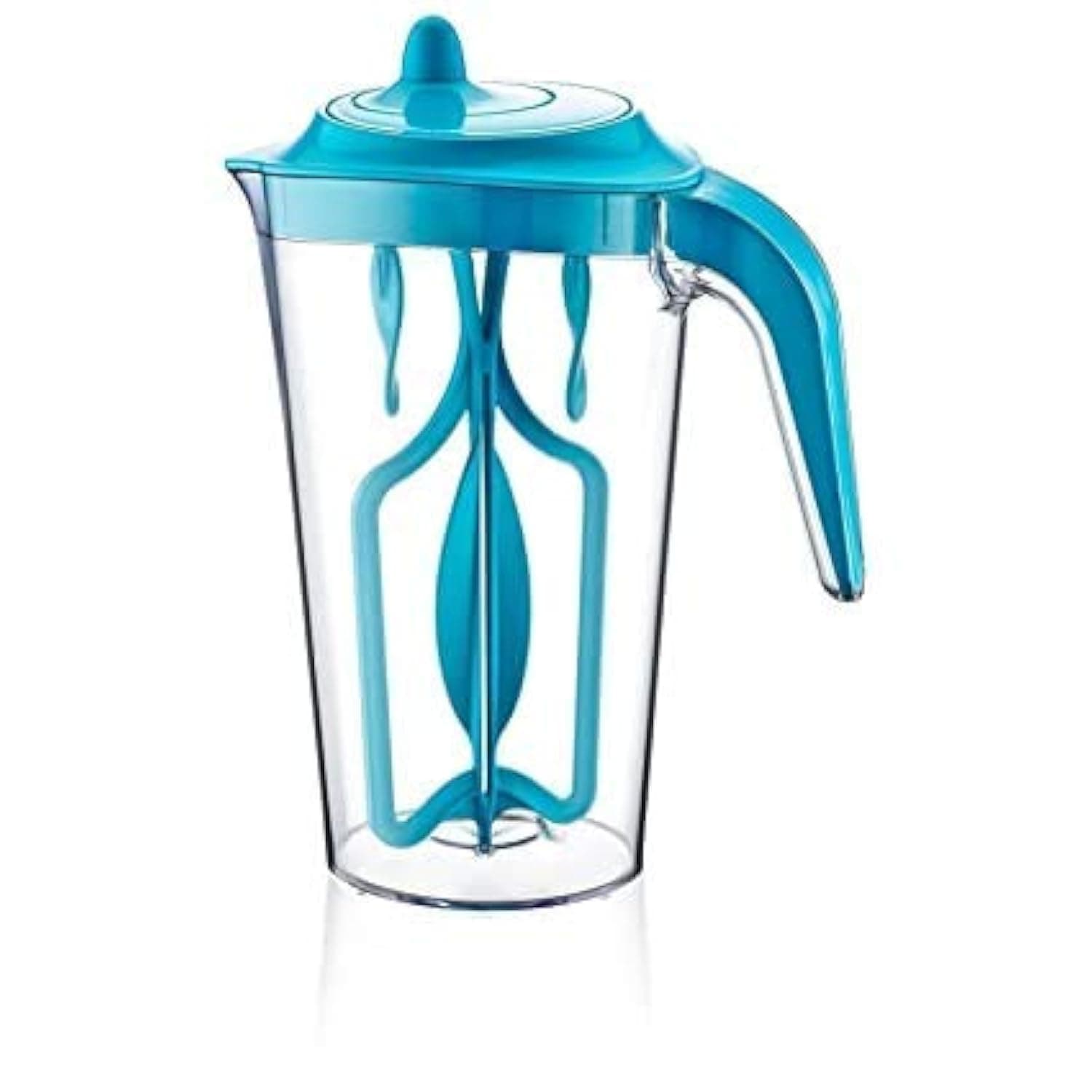 Transparent Lassi Mixer Maker Jug Surahi, Multi Color, 2.2 LTR