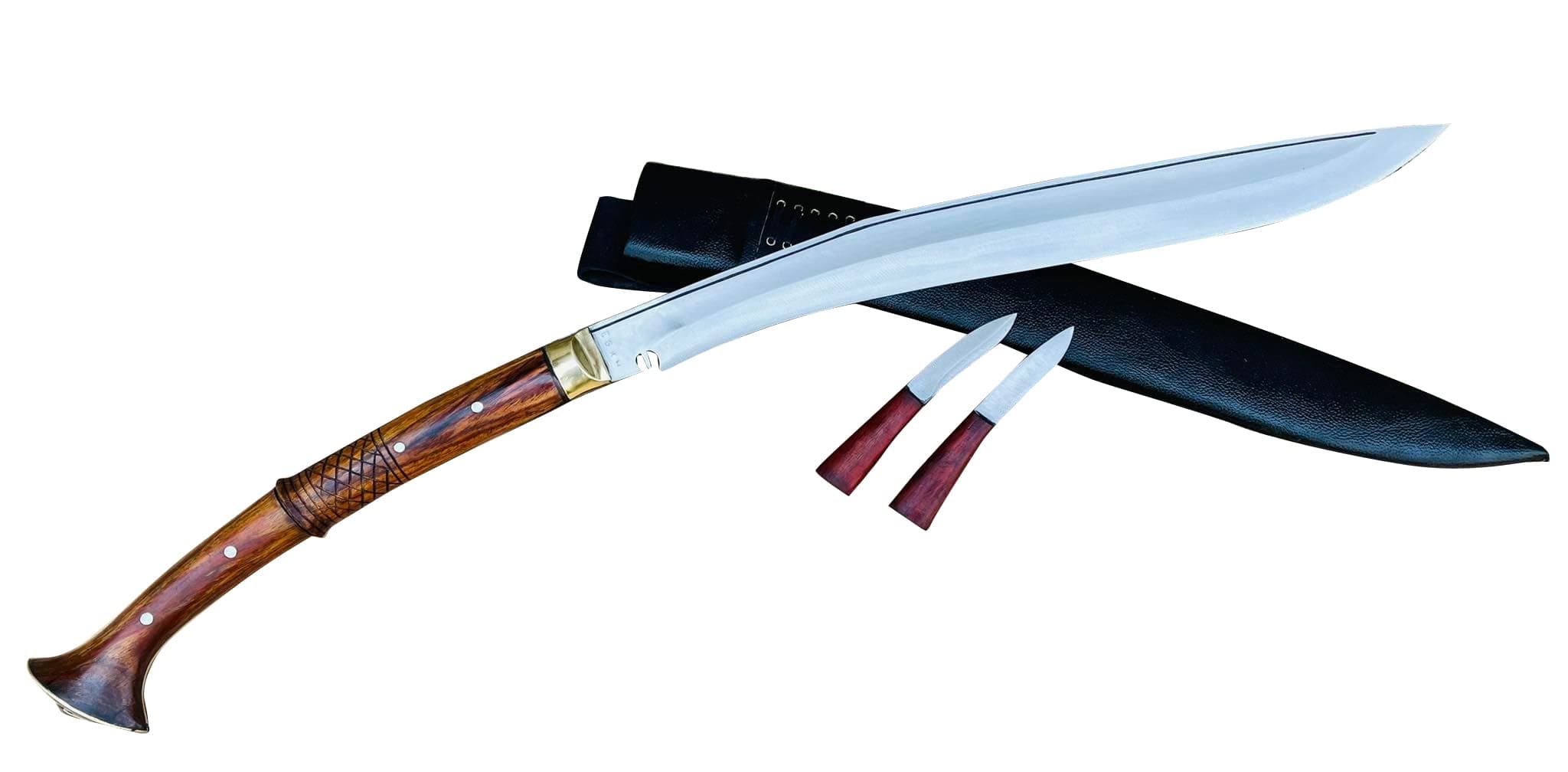 Farmer Using 20 inch kukri | Brush Craft, Daily Using Handmade Khukuri Knife Nepal Zombie Apocalypse Chopper