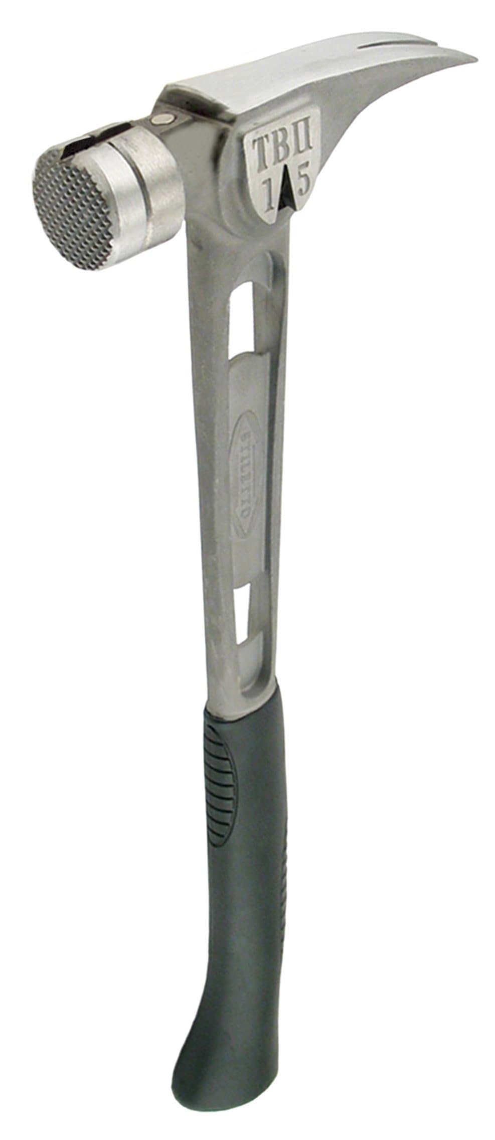 Stiletto TB15MC Claw Hammer, Silver Metallic, Small