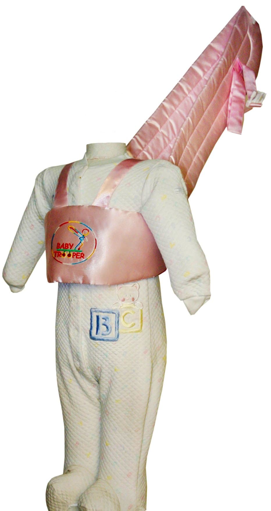 Multi-use Baby Walking Harness (Pink Satin)