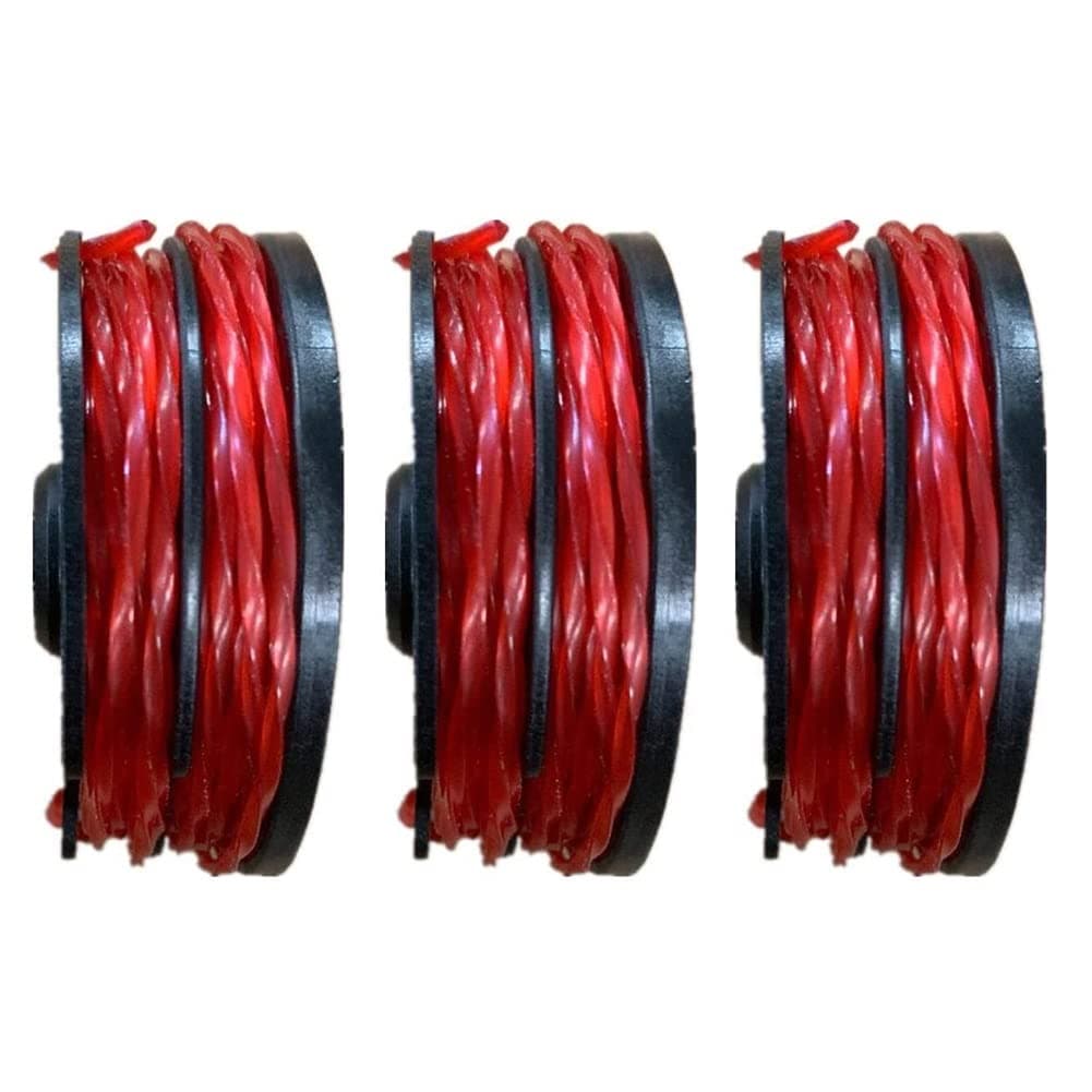 String Trimmer Parts & Accs 3 Pcs 0.065in Replacement Trimmer Spool For Hyper Tough For Hyper Tough GGT500WU Yard, Garden & Outdoor Living