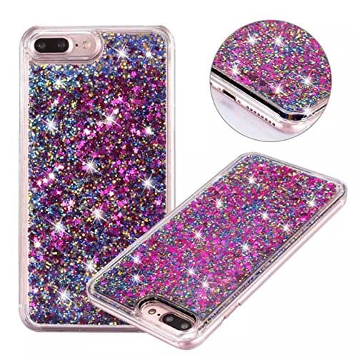 iPhone 6s case,iphone 6 case, liujie Liquid, Cool Quicksand Moving Stars Bling Glitter Floating Dynamic Flowing Case Liquid Cover for Iphone 6 4.7 inch(Christmas colorful)
