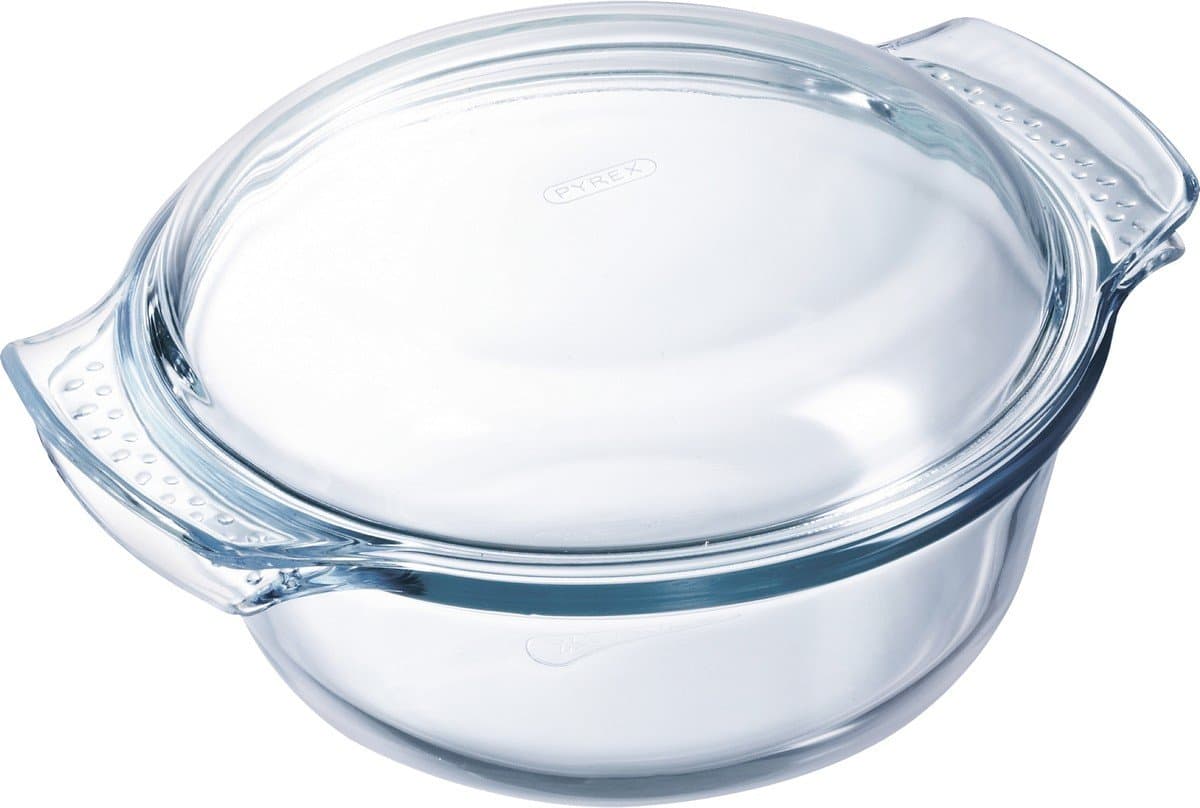 Pyrex Glass Round Casserole, 1.0L