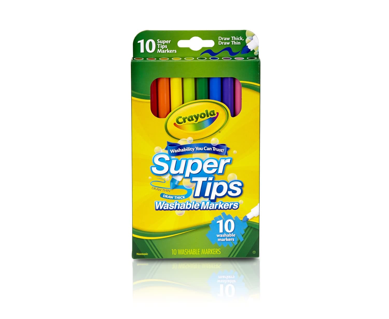 Washable Super Tips Markers, Multi-Colour, Cy58-8610