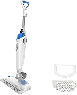 Bissell Steam Mop, Steamer, Tile, Hard Wood Floor Cleaner, 1940, Blue Powerfresh