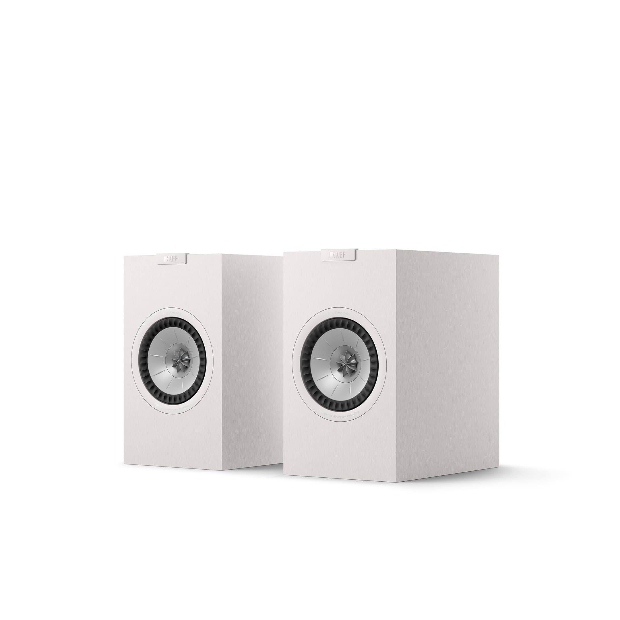 Q1 Meta Bookshelf Speaker (White, Pair)
