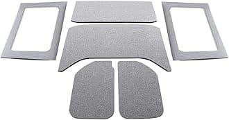 Design Engineering 50291 Grey Original Boom Mat Sound Deadening HeadLiner Kit Compatible with 4-Door Jeep Wrangler JK (2011-2018)